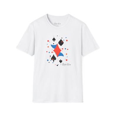 Minimalist Cards Art | Unisex Softstyle T-Shirt