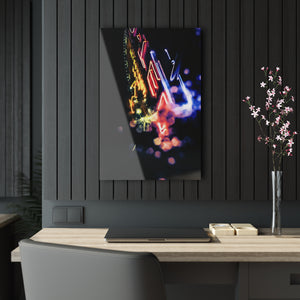 City Neon Lights Acrylic Prints