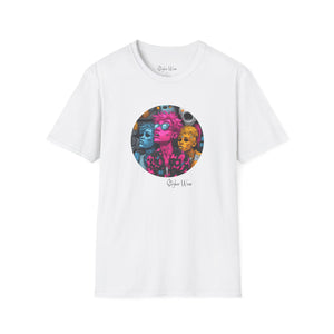 Abstract Tech Art | Unisex Softstyle T-Shirt