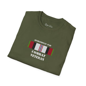 Afghanistan War Combat Veteran | Unisex Softstyle T-Shirt