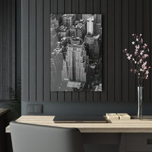 Load image into Gallery viewer, NYC From Above Black &amp; White Acrylic Prints