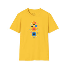 Load image into Gallery viewer, Colorful Circle Art | Unisex Softstyle T-Shirt