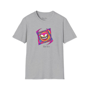 Abstract Funky Face Pop Art | Unisex Softstyle T-Shirt