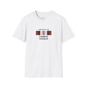 Afghanistan War Combat Veteran | Unisex Softstyle T-Shirt