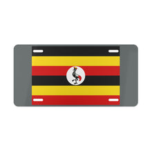 Load image into Gallery viewer, Uganda Flag Vanity Plate