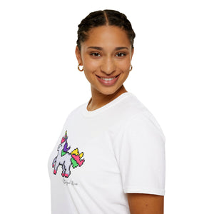 Digital Unicorn | Unisex Softstyle T-Shirt