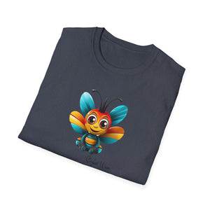 Happy Bumble Bee | Unisex Softstyle T-Shirt