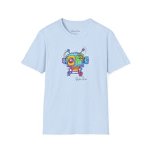 Load image into Gallery viewer, Colorful Computer Abstract Sketch | Unisex Softstyle T-Shirt