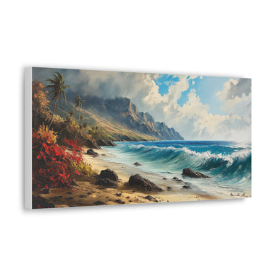 Painted Coast - Horizontal Canvas Gallery Wraps