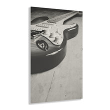 Load image into Gallery viewer, Retro Electric Guitar Black &amp; White Acrylic Prints