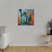 Load image into Gallery viewer, Statue of Liberty Wall Art | Square Matte Canvas