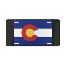 Load image into Gallery viewer, Colorado State Flag Vanity Plate