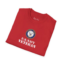 Load image into Gallery viewer, U.S. Navy Veteran 2 | Unisex Softstyle T-Shirt