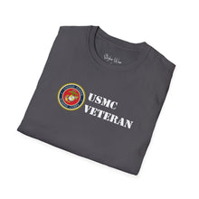 Load image into Gallery viewer, U.S. Marines Veteran | Unisex Softstyle T-Shirt