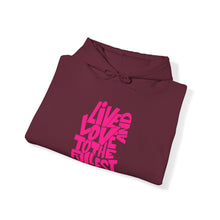 Load image into Gallery viewer, Live &amp; Love Pink | Unisex Heavy Blend™ Hoodie