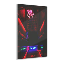 Load image into Gallery viewer, Stairway Neon Lights Acrylic Prints