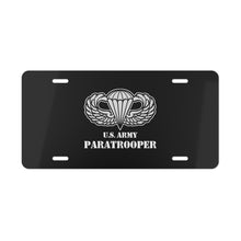 Load image into Gallery viewer, U.S. Army Paratrooper Vanity Plate