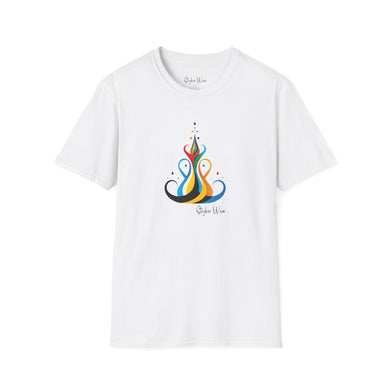 Colorful Flame | Unisex Softstyle T-Shirt