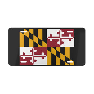 Maryland State Flag Vanity Plate