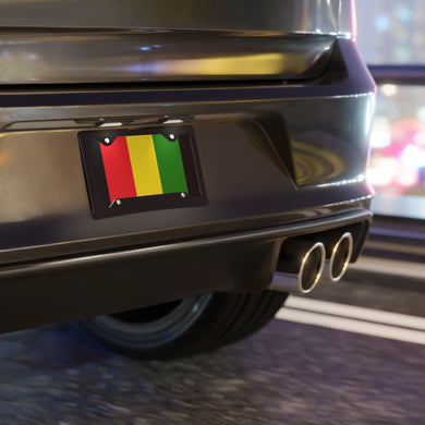 Guinea Flag Vanity Plate