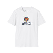 Load image into Gallery viewer, U.S. Marine Corps Veteran 2 | Unisex Softstyle T-Shirt