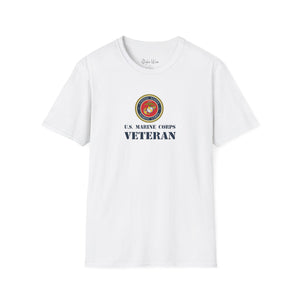 U.S. Marine Corps Veteran 2 | Unisex Softstyle T-Shirt