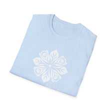 Load image into Gallery viewer, Tribal Flower White | Unisex Softstyle T-Shirt