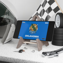 Load image into Gallery viewer, Oklahoma State Flag Vanity Plate