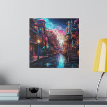 Load image into Gallery viewer, Magic Canal Street Wall Art | Matte Canvas