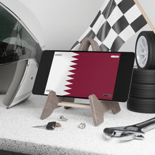 Load image into Gallery viewer, Qatar Flag Vanity Plate