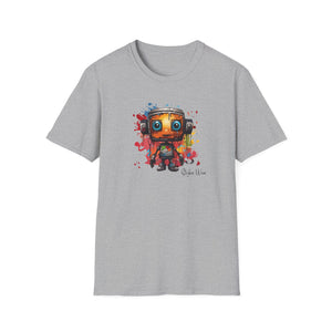 Painted Robot | Unisex Softstyle T-Shirt