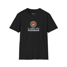 Load image into Gallery viewer, U.S. Marine Corps Veteran 2 | Unisex Softstyle T-Shirt