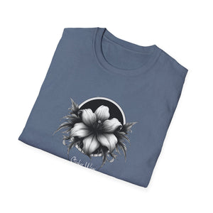 Flower Sketch | Unisex Softstyle T-Shirt