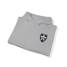 Load image into Gallery viewer, 2nd Infantry Division Patch | Unisex Heavy Blend™ Hoodie