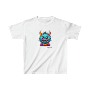 Happy Furry Creature | Kids Heavy Cotton™ Tee