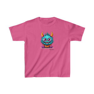 Happy Furry Creature | Kids Heavy Cotton™ Tee