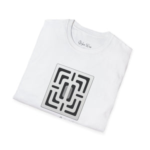 Abstract Maze Art | Unisex Softstyle T-Shirt