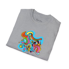 Load image into Gallery viewer, Abstract Colorful Drawing | Unisex Softstyle T-Shirt