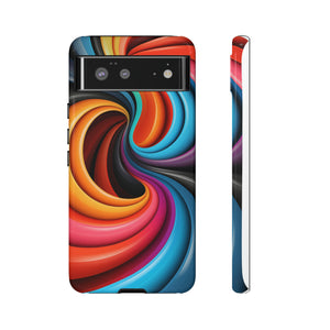 Funky Swirls | iPhone, Samsung Galaxy, and Google Pixel Tough Cases