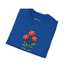 Load image into Gallery viewer, Simple Tulips | Unisex Softstyle T-Shirt