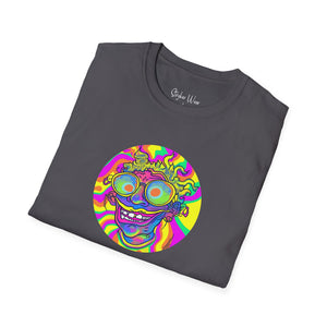 Psychedelic Stoner Pop Art | Unisex Softstyle T-Shirt