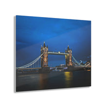 Load image into Gallery viewer, London Tower Bridge at Night Acrylic Prints