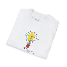 Load image into Gallery viewer, Retro Lightbulb Pop Art | Unisex Softstyle T-Shirt