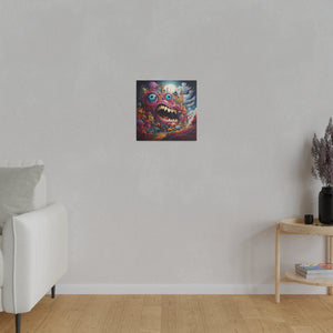 Bizzaro Kingdom Wall Art | Square Matte Canvas