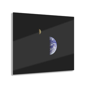 Earth - Moon Conjunction Acrylic Prints