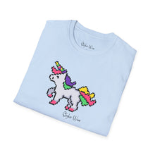 Load image into Gallery viewer, Digital Unicorn | Unisex Softstyle T-Shirt