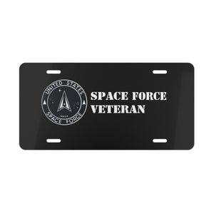 Space Force Veteran Vanity Plate