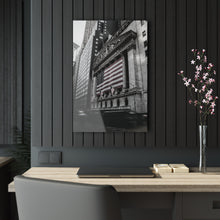 Load image into Gallery viewer, Wallstreet Street NYC Black &amp; White Acrylic Prints