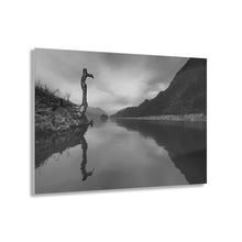 Load image into Gallery viewer, On the River Black &amp; White Acrylic Prints