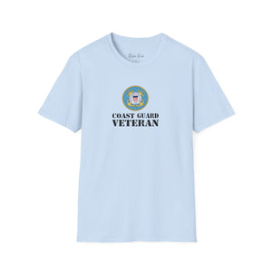 U.S. Coast Guard Veteran 2 | Unisex Softstyle T-Shirt